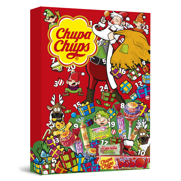 Produktfoto för Chupa Chups Christmas calendar, 224.7 g