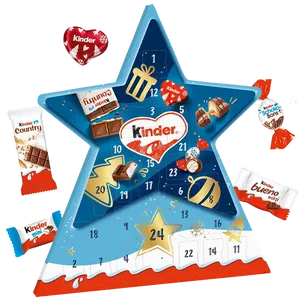 Kinder Mix Stjärna Adventskalender 149G