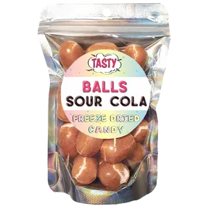 Frystorkade Kastanjer Sour Cola 80g
