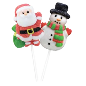 2st - Jellioo X-mas Mallow Lollipop 45g