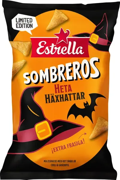 Estrella Heta Häxhattar 120g