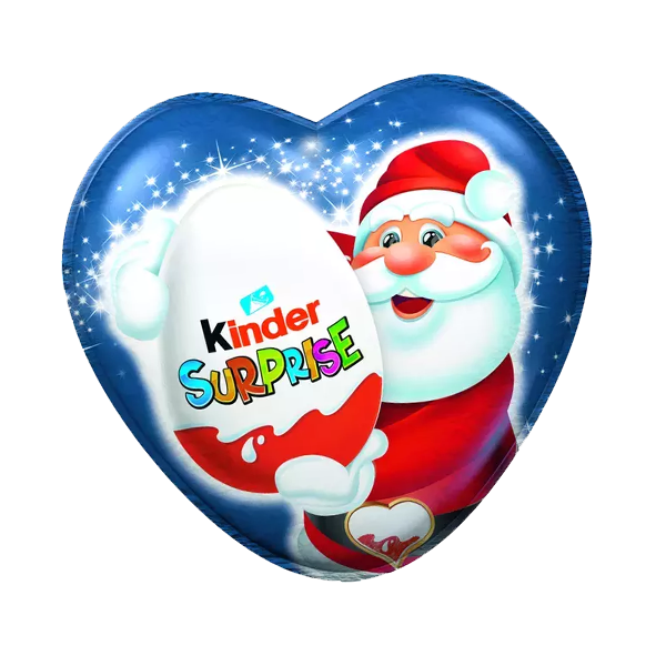 Produktfoto för Kinder Surprise Chokladhjärta 10 cm (Osorterad)