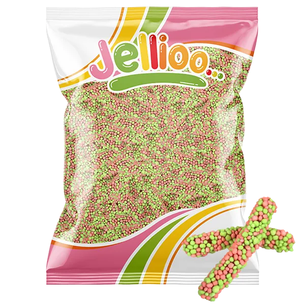 Jellioo Geeks Worms Green&Pink 2kg