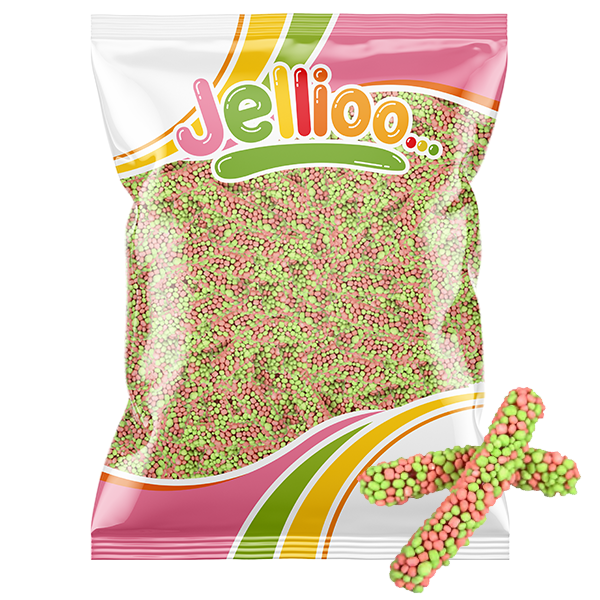 Jellioo Geeks Worms GreenPink 2kg | Sortiment | Gottegrisen