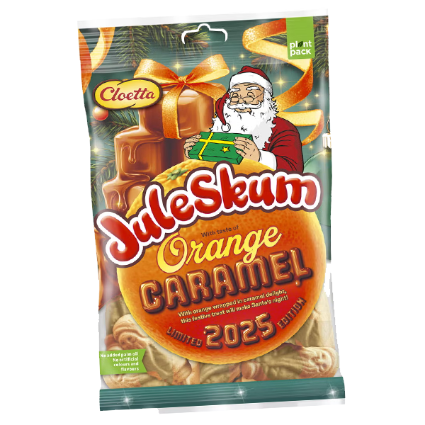 Juleskum Orange Caramel 100g | Sortiment | Gottegrisen