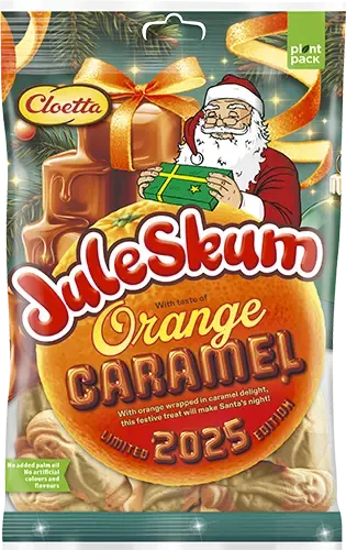 Juleskum Orange Caramel 100g