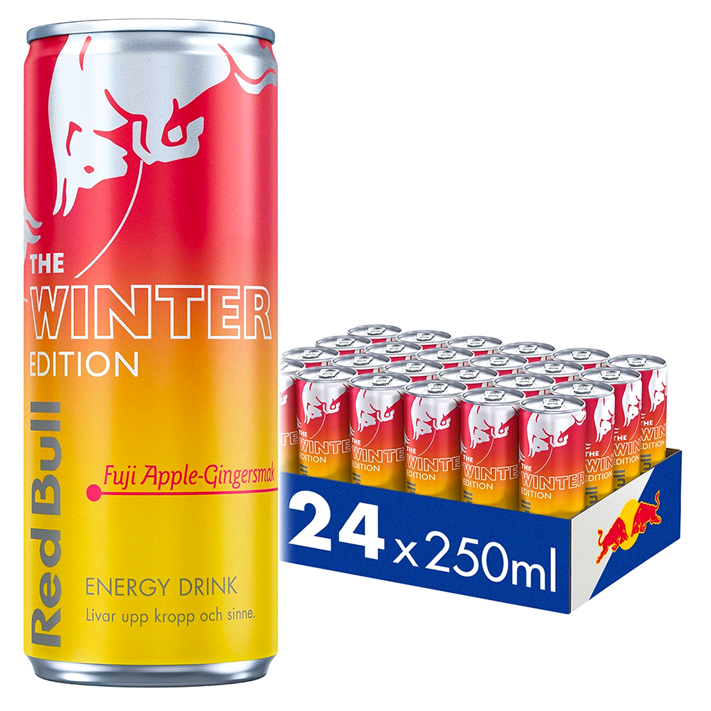 Red Bull Fuji Apple-Ginger 25cl x 24st | Sortiment | Gottegrisen