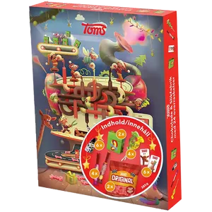 Toms Julfabrik Adventskalender 385g