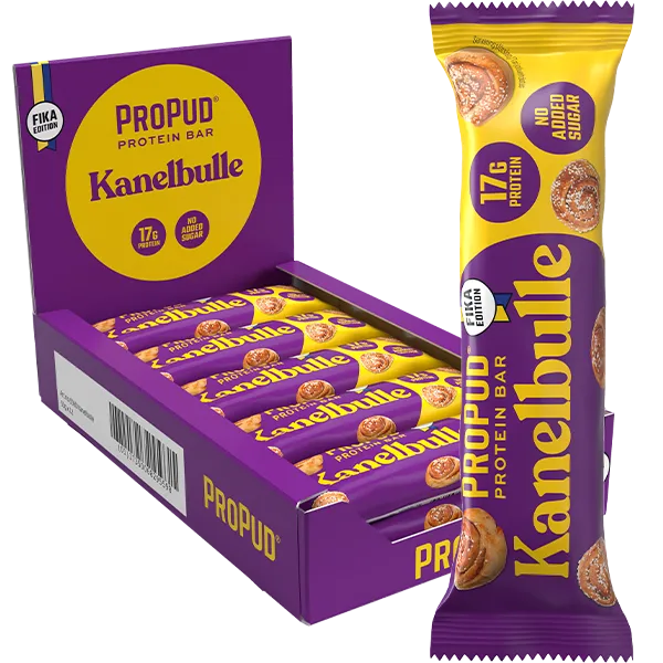 ProPud Proteinbar Kanelbulle 55g x 12st