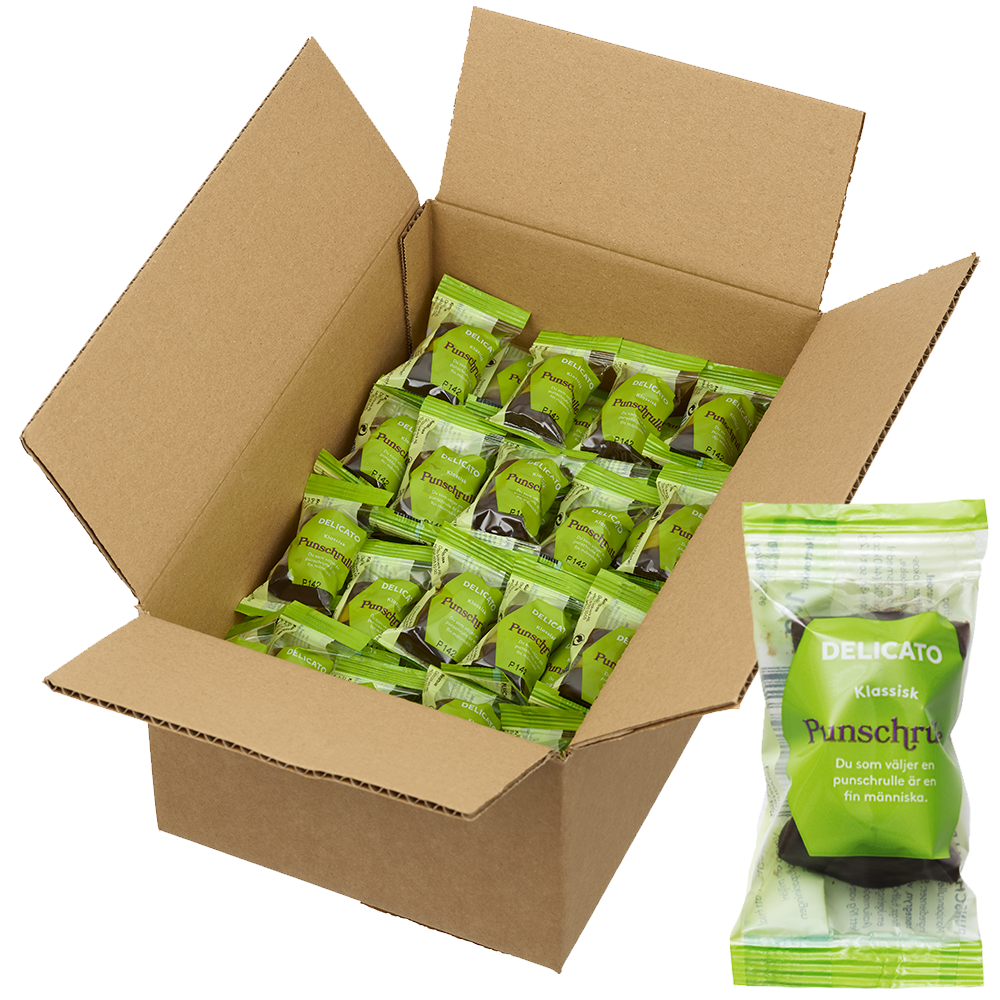 Punschrulle mini 90-pack (18g x 90st) | Sortiment | Gottegrisen