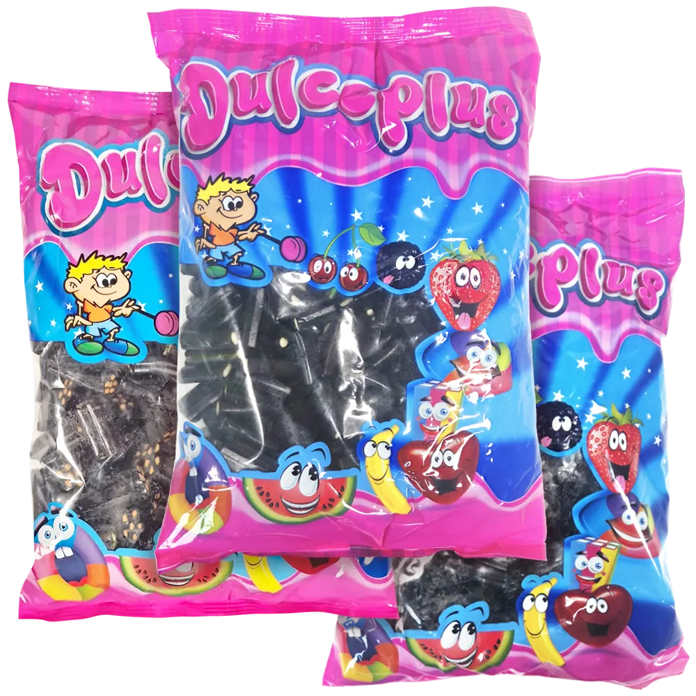 3st - Dulceplus Jelly Mix Licorice 1kg