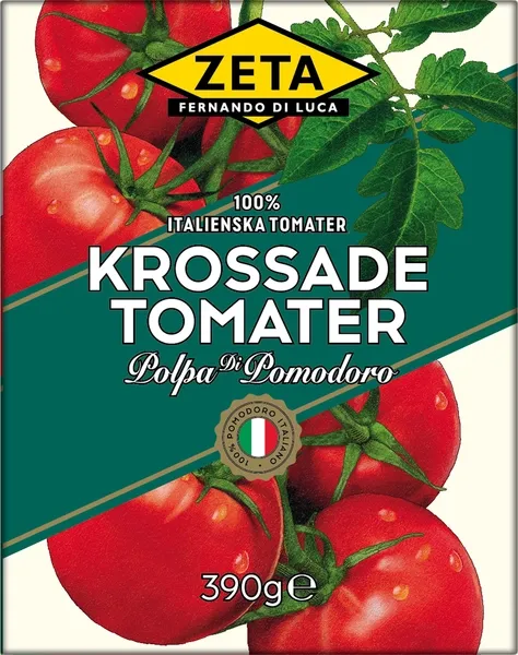 2st - ZETA Krossade Tomater 390g