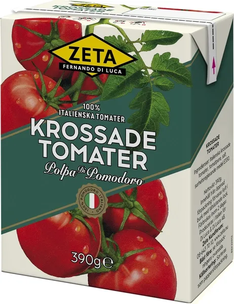 2st - ZETA Krossade Tomater 390g