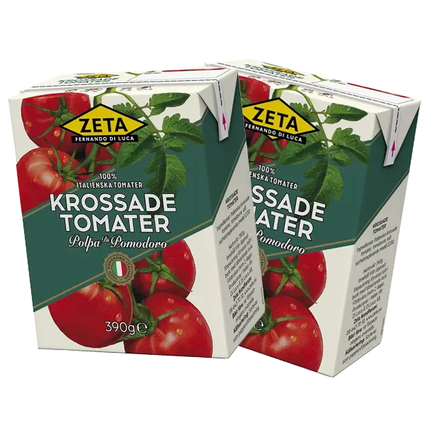 2st - ZETA Krossade Tomater 390g