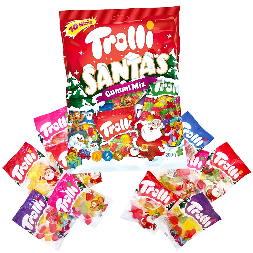 Trolli Santa Mix 200g | Sortiment | Gottegrisen