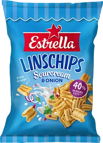 Estrella Linschips Sourcream & Onion 90g