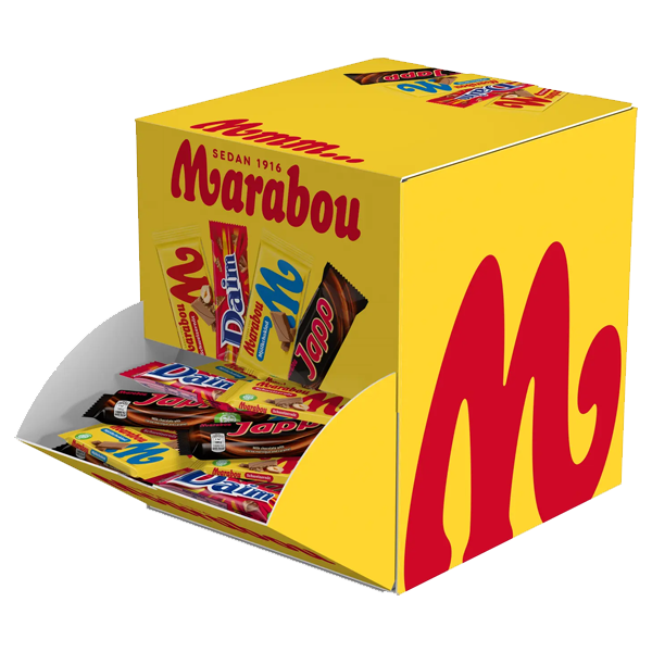 Marabou Automat Stycksaker 316st | Sortiment | Gottegrisen