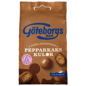 Pepparkakskulor Mjölkchoklad 120g