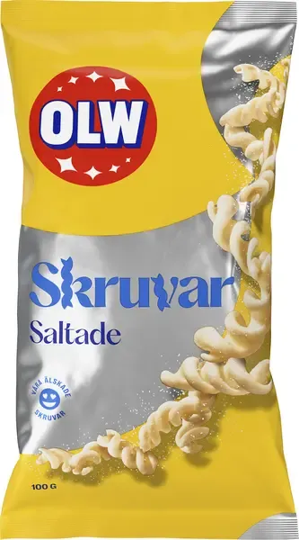 OLW Saltade Skruvar 100g