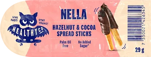 Nella Hazelnut Sticks 29G