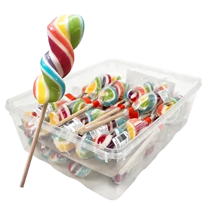 Spiralklubba Regnbåge 50g x 20 st