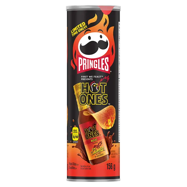 Pringles Hot Ones Rojo 156g