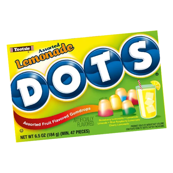 Dots Assorted Lemonade Gumdrops 184g