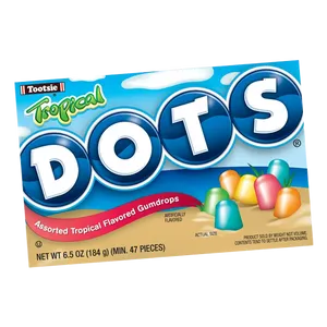 Dots Gumdrops Tropical 184g