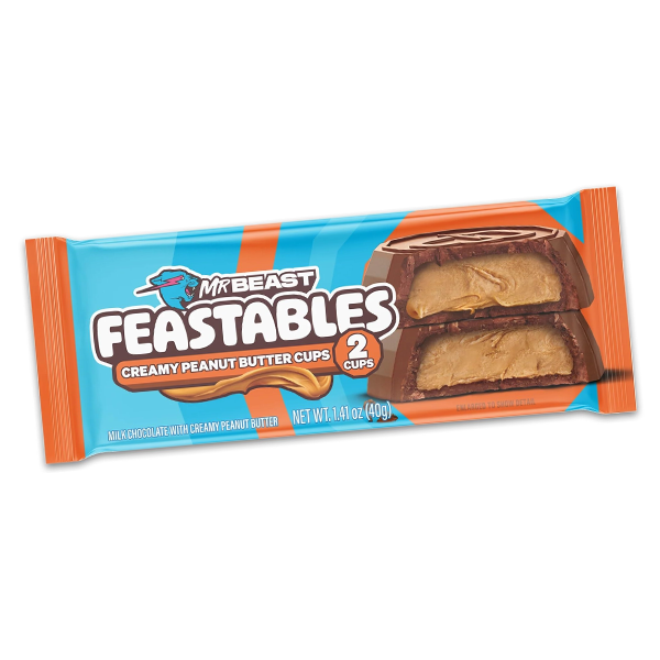 Mr Beast Feastables Peanut Butter 40g | Sortiment | Gottegrisen
