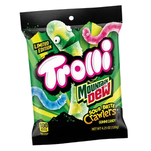 Trolli Sour Mountain Dew Crawlers 120g