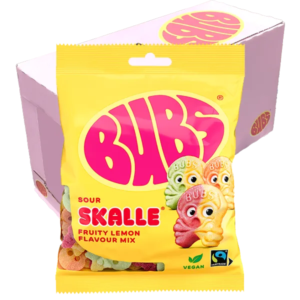 Bubs Surskallar Gele 90g x 16st