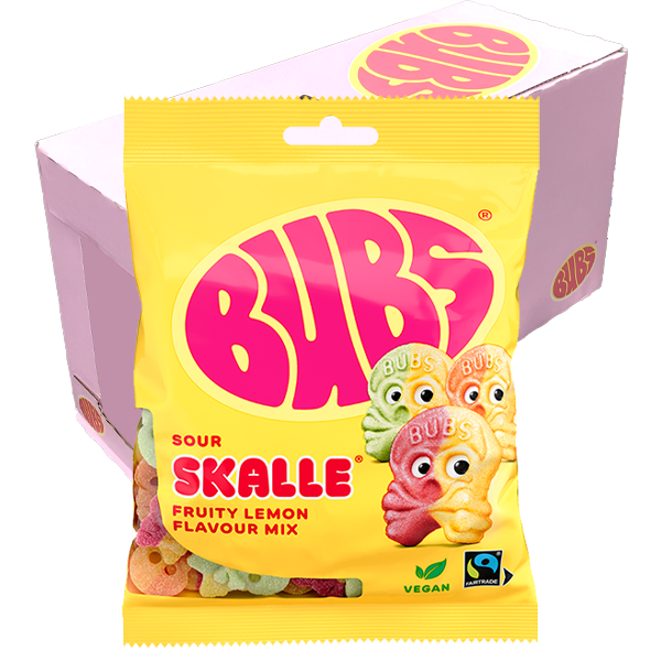 Bubs Surskallar Gele 90g x 16st