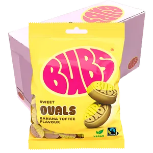 Bubs Banana Toffee 90g x 12st