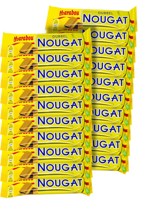 Dubbelnougat 20-pack /