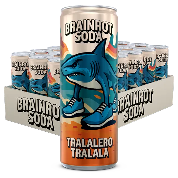 Brainrot Soda Tralalero Tralala 24st