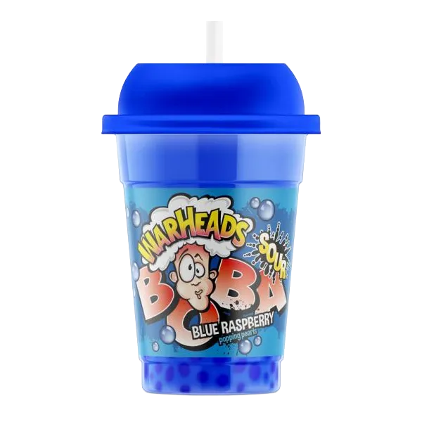 Warheads Boba Sour Raspberry 400ml
