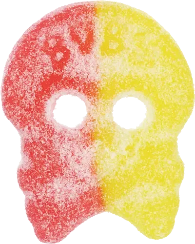 LEMON RASPBERRY SKALLE 3,2KG  (STORA SURSKALLAR) /