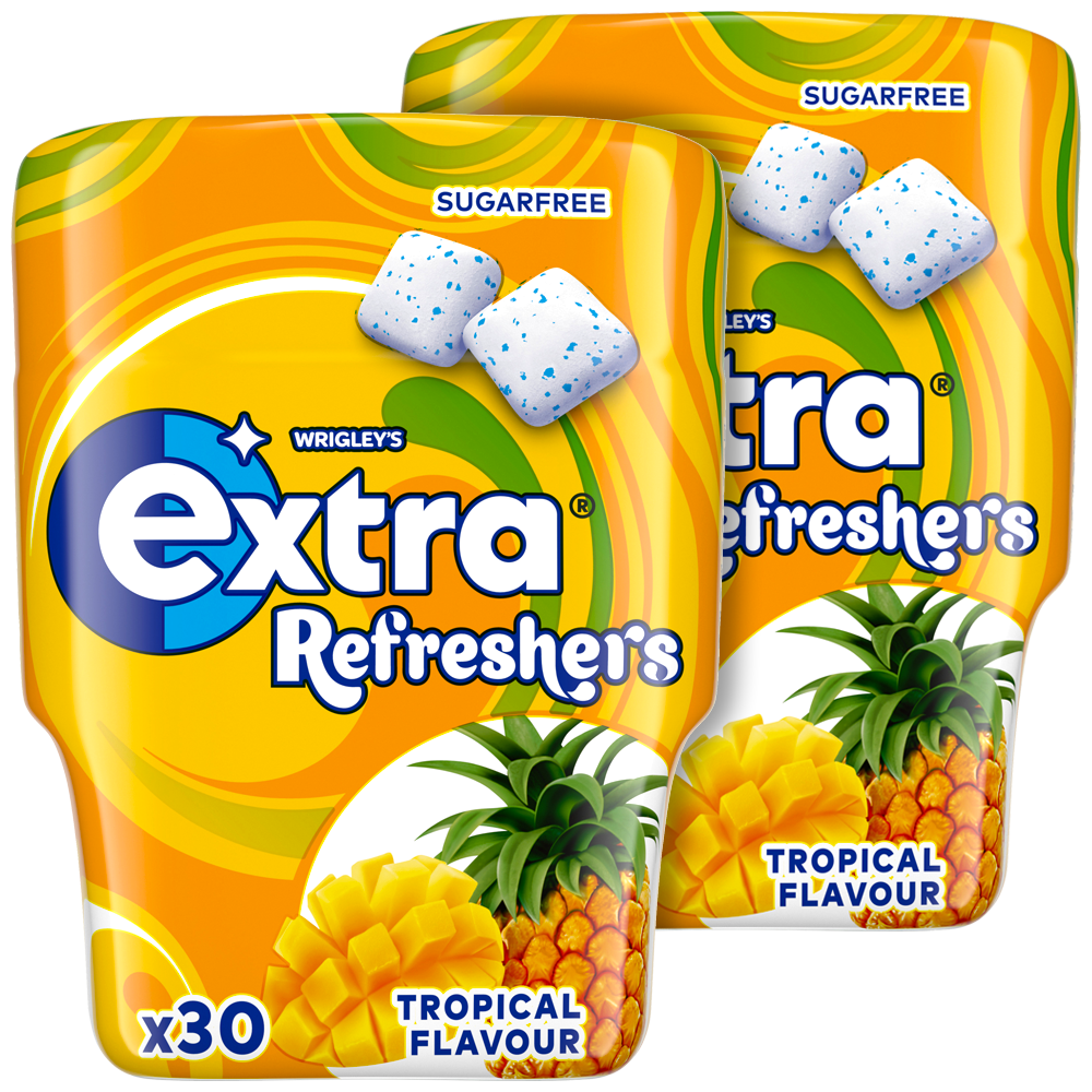 2st -Extra Refreshers Tropical 67g | Sortiment | Gottegrisen