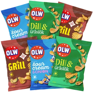 OLW Chipsbox (6st x 175g)