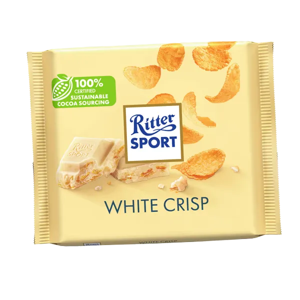 Ritter White Crisp 100g