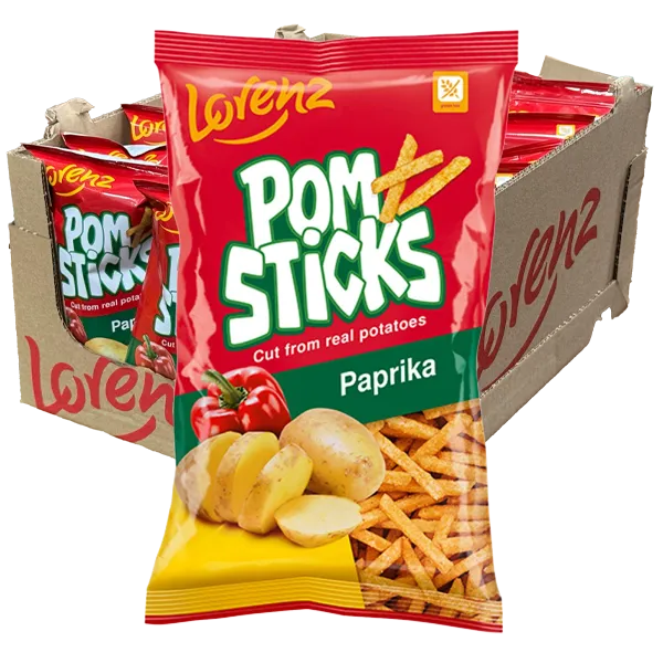 Pomsticks Paprika 21st x 85g