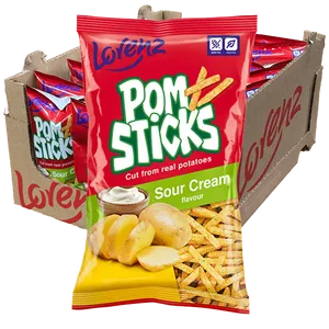 Pomsticks Sourcream 21st x 85g