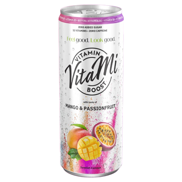 Vitami Mango Passionfruit 33cl | Sortiment | Gottegrisen