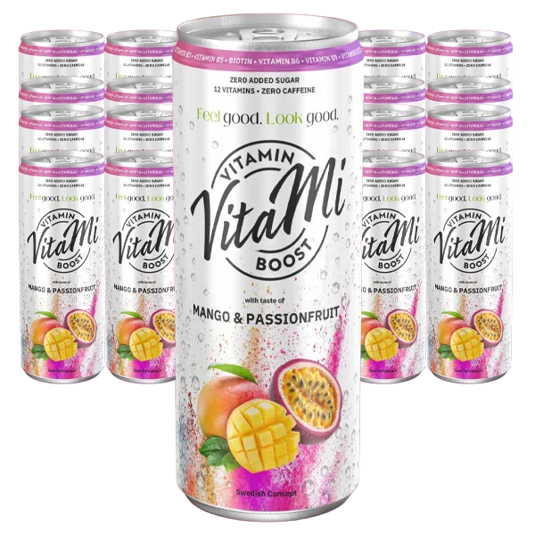 Vitami Mango & Passionfruit 33cl x 24st