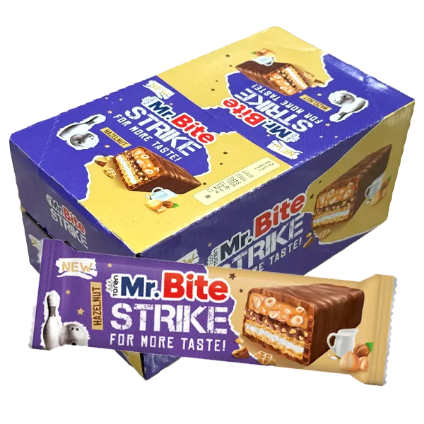 Mr Bite Strike Hasselnöt 24st x 40 g