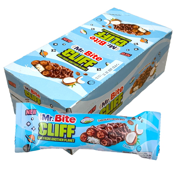 Mr Bite Cliff Kokos 24st x 35 g | Sortiment | Gottegrisen