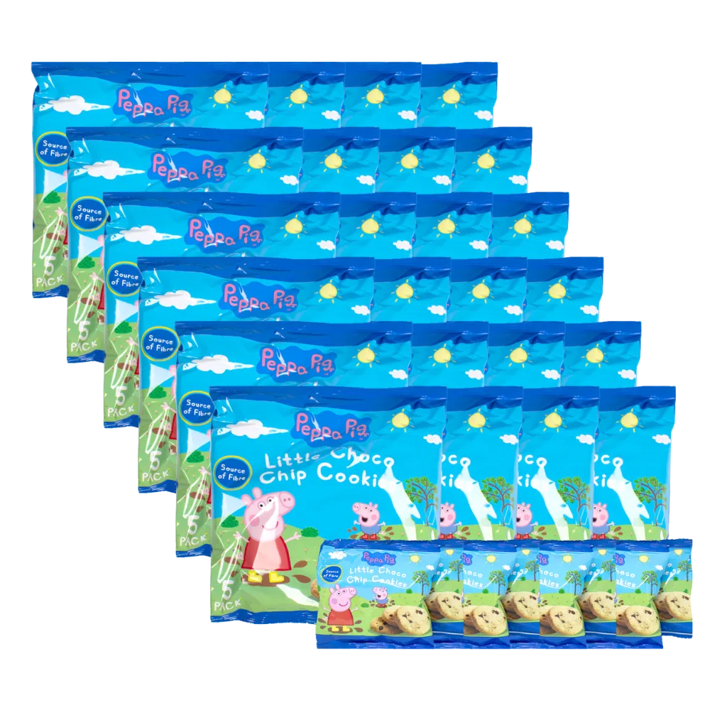 Peppa Pig Biscotti choco chip 100gx24st