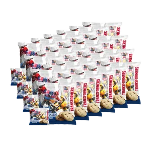 Transformers Choco chips cookies 100gx24