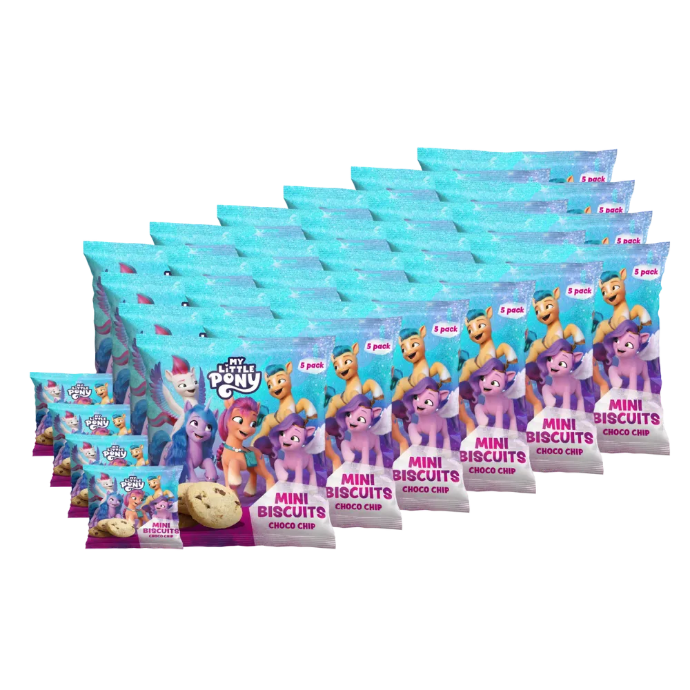 My Little Pony Choco Cookies 100g x 24st