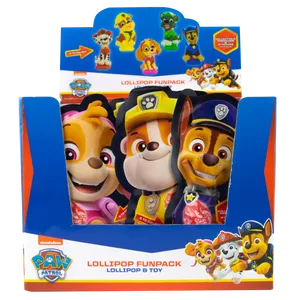 Paw Patrol Lollipop fun pack 10g x 24st